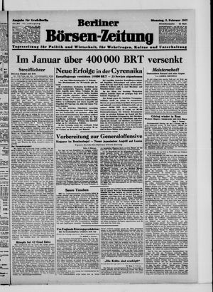 Berliner Börsen-Zeitung on Feb 3, 1942