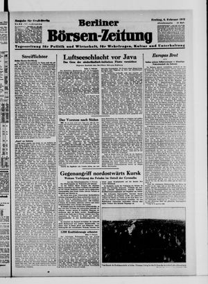 Berliner Börsen-Zeitung on Feb 6, 1942