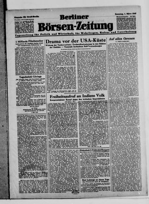 Berliner Börsen-Zeitung on Mar 1, 1942
