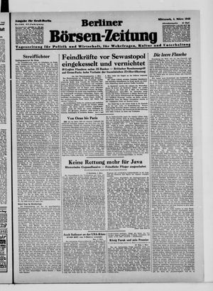 Berliner Börsen-Zeitung on Mar 4, 1942