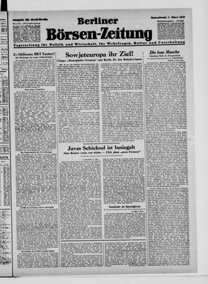 Berliner Börsen-Zeitung vom 07.03.1942