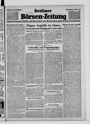 Berliner Börsen-Zeitung on Mar 7, 1942