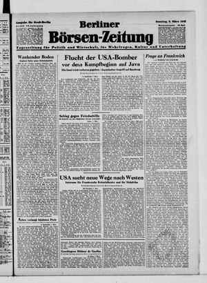 Berliner Börsen-Zeitung vom 08.03.1942
