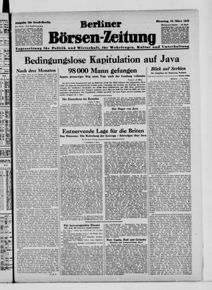 Berliner Börsen-Zeitung on Mar 10, 1942