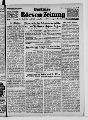 Berliner Börsen-Zeitung vom 11.03.1942