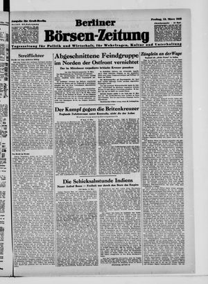 Berliner Börsen-Zeitung on Mar 13, 1942