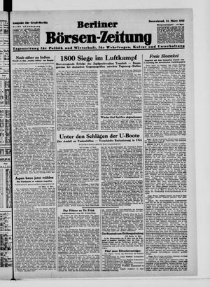 Berliner Börsen-Zeitung vom 14.03.1942
