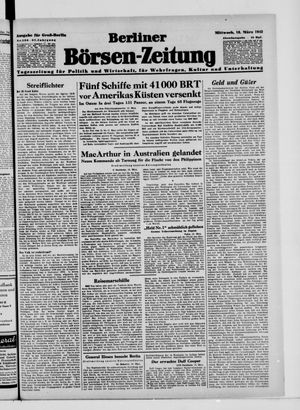 Berliner Börsen-Zeitung vom 18.03.1942