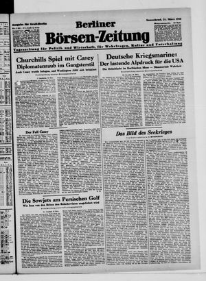 Berliner Börsen-Zeitung vom 21.03.1942