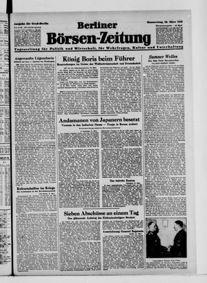 Berliner Börsen-Zeitung on Mar 26, 1942