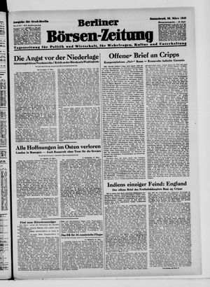 Berliner Börsen-Zeitung on Mar 28, 1942