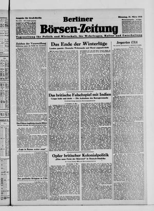 Berliner Börsen-Zeitung on Mar 31, 1942