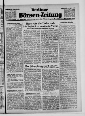 Berliner Börsen-Zeitung vom 02.04.1942