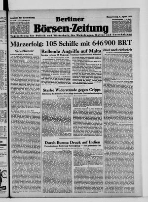 Berliner Börsen-Zeitung vom 02.04.1942