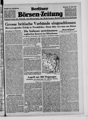 Berliner Börsen-Zeitung vom 16.06.1942