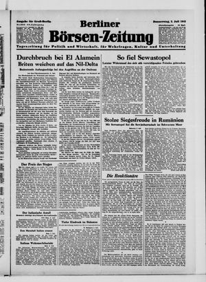 Berliner Börsen-Zeitung vom 02.07.1942