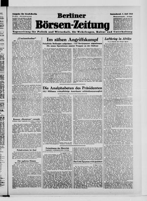 Berliner Börsen-Zeitung on Jul 4, 1942