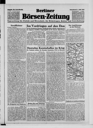 Berliner Börsen-Zeitung on Jul 4, 1942