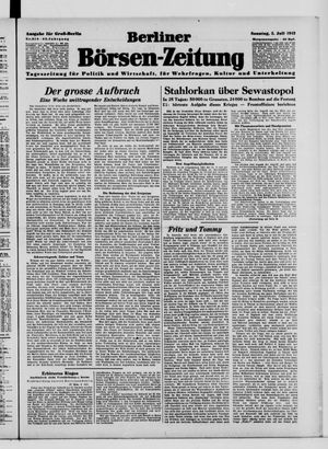 Berliner Börsen-Zeitung vom 05.07.1942