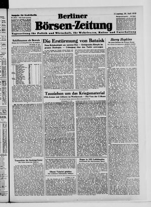 Berliner Börsen-Zeitung vom 28.07.1942