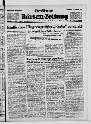 Berliner Börsen-Zeitung vom 12.08.1942