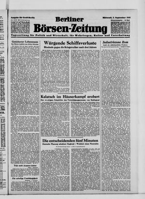 Berliner Börsen-Zeitung vom 02.09.1942