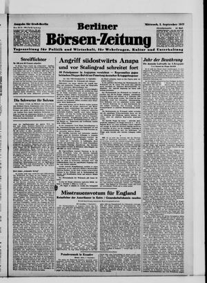 Berliner Börsen-Zeitung vom 02.09.1942