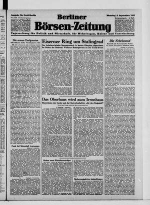Berliner Börsen-Zeitung vom 08.09.1942