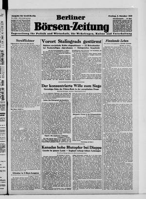 Berliner Börsen-Zeitung vom 02.10.1942