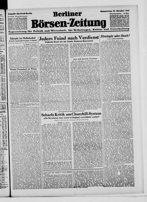 Berliner Börsen-Zeitung vom 22.10.1942