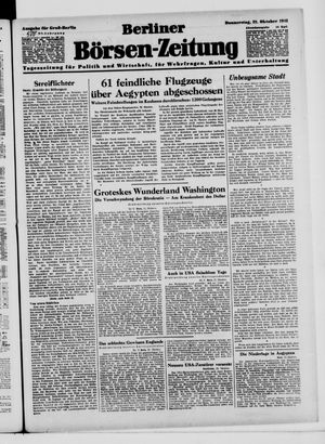 Berliner Börsen-Zeitung vom 22.10.1942