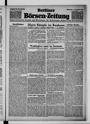 Berliner Börsen-Zeitung on Nov 4, 1942