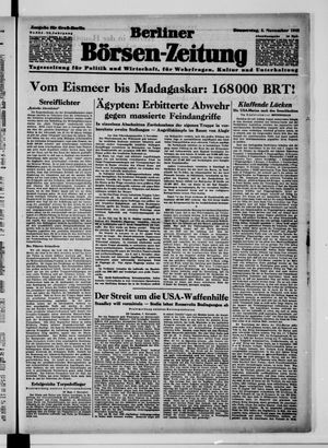 Berliner Börsen-Zeitung vom 05.11.1942
