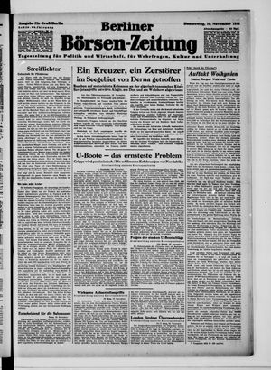 Berliner Börsen-Zeitung vom 19.11.1942