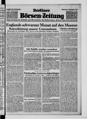 Berliner Börsen-Zeitung vom 02.12.1942