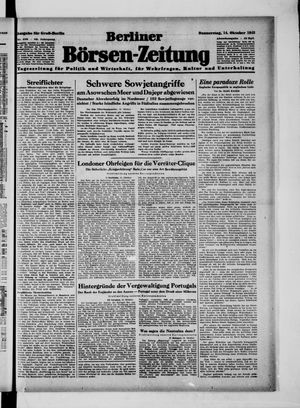 Berliner Börsen-Zeitung vom 14.10.1943