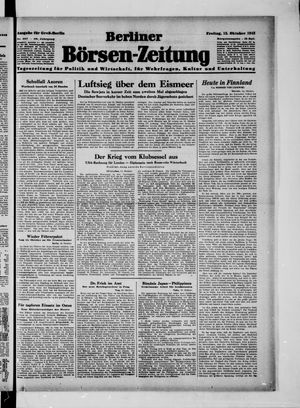 Berliner Börsen-Zeitung vom 15.10.1943
