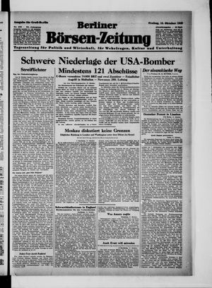 Berliner Börsen-Zeitung vom 15.10.1943