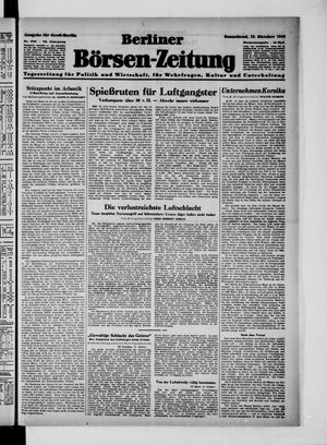 Berliner Börsen-Zeitung vom 16.10.1943