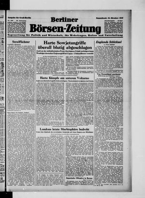 Berliner Börsen-Zeitung vom 16.10.1943
