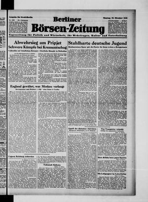 Berliner Börsen-Zeitung vom 18.10.1943