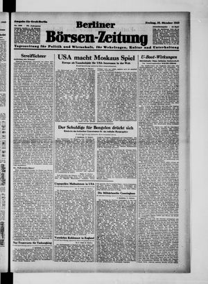 Berliner Börsen-Zeitung vom 22.10.1943