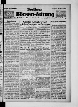 Berliner Börsen-Zeitung vom 23.10.1943