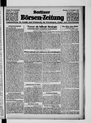 Berliner Börsen-Zeitung vom 28.12.1943