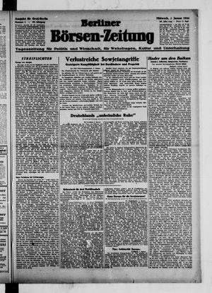 Berliner Börsen-Zeitung vom 05.01.1944