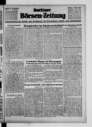 Berliner Börsen-Zeitung vom 07.01.1944
