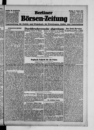Berliner Börsen-Zeitung vom 10.01.1944