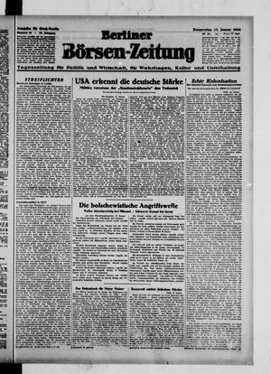 Berliner Börsen-Zeitung vom 13.01.1944