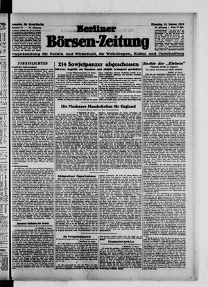 Berliner Börsen-Zeitung vom 18.01.1944