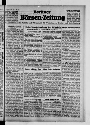 Berliner Börsen-Zeitung vom 21.01.1944